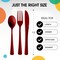 Exquisite Polished Plastic Silverware – 150 Pcs Heavy Duty Cutlery Set – 50 Each of Forks, Knives & Spoons – Disposable Utensil Set for Parties, Events & Catering – Flatware Set by Party Solids